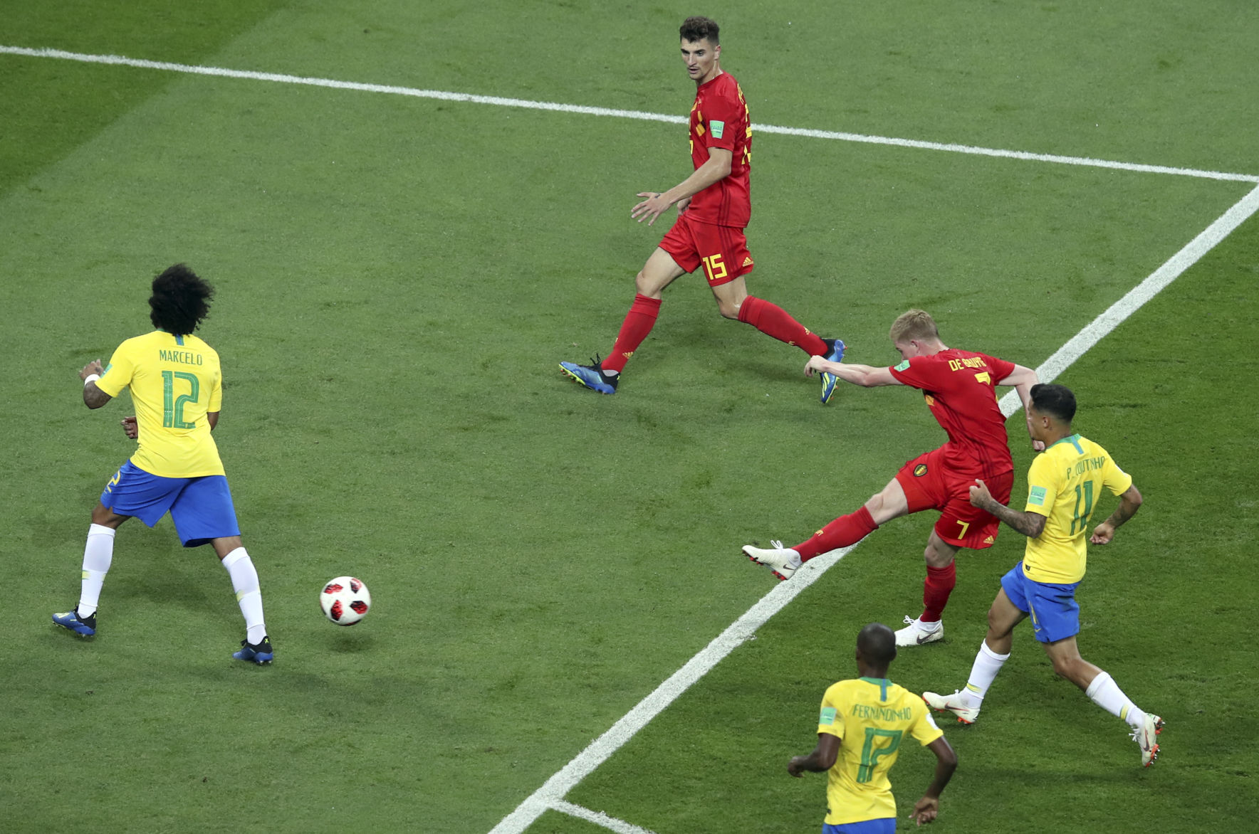 Brazil vs. Belgium